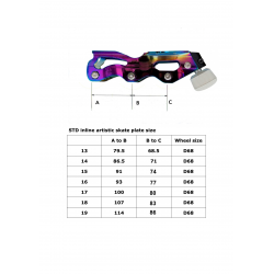 STARLIGHT PROFESIONAL+RISPORT VENUS/GEMMA - STD Skates & Wheels -