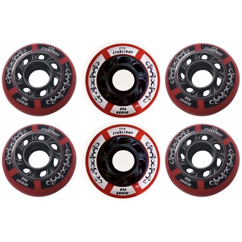 STD STARLIGHT SUPER SPEED 68 MM / 72 MM (6 PACK) - STD Skates &
