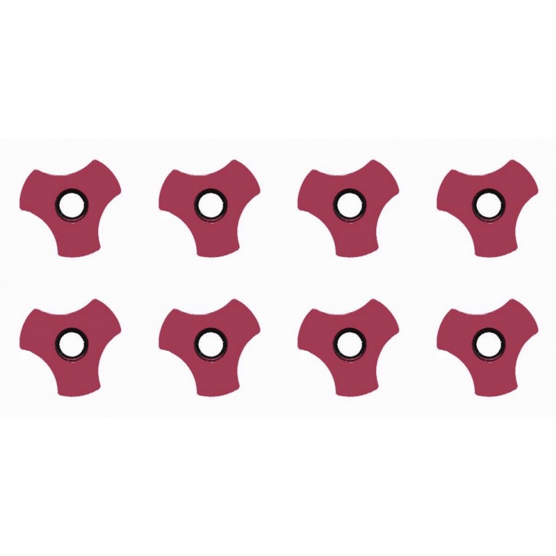 AUTO LOCKING BOLTS LIGHT STAR SHAPED FOR 8 MM AXLE - STD Skates &
