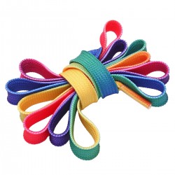 STD MIX COLOURED LACES 8MM...