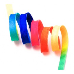 STD MIX COLOURED LACES - CORDONES DE 8MM X 3M