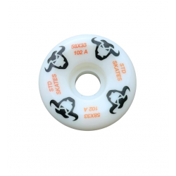 STD PARK WHEELS 58X33MM 102A NO CORE (4 PACK) V-1 DESIGN - STD Skates