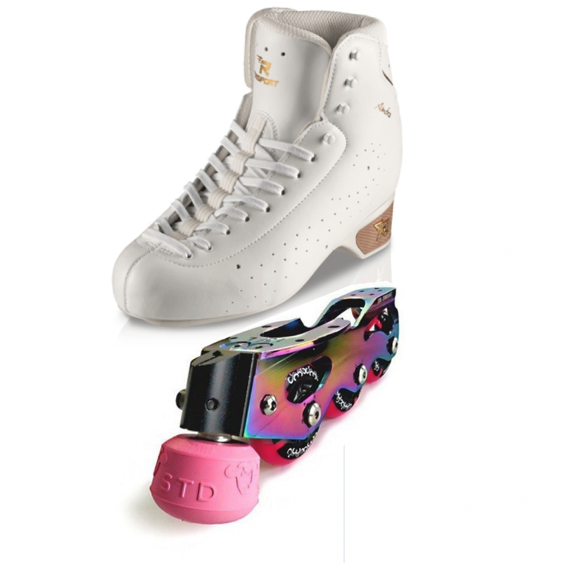 STD STARLIGHT PROFESIONAL+RISPORT AMBRA ELITE - INLINE FIGURE SKATES