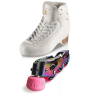 STD STARLIGHT PROFESIONAL+RISPORT AMBRA ELITE - INLINE FIGURE SKATES